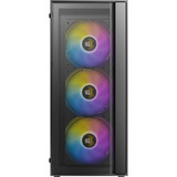 Antec AX65 ARGB boîtier midi tower Noir | 3x USB-A | Window