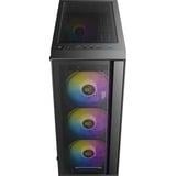 Antec AX65 ARGB boîtier midi tower Noir | 3x USB-A | Window