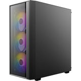 Antec  boîtier midi tower Noir | 3x USB-A | Window