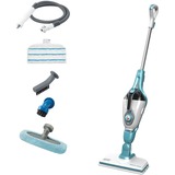 BLACK+DECKER Nettoyeur vapeur Blanc/bleu-gris
