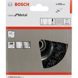 Bosch Brosses boisseaux à fils ondulés Clean for Metal 10 cm