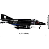 COBI Armed Forces - F-4S Phantom II, Jouets de construction Échelle 1:48