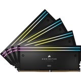 Corsair Dominator Titanium RGB 64 Go DDR5-6400 (4x 16 Go) mémoire vive Noir, CMP64GX5M4B6400C32, XMP 3.0