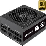 Corsair RM850 unité d'alimentation d'énergie 850 W 20+4 pin ATX ATX Noir, Alimentation PC Noir, 850 W, 100 - 240 V, 47 - 63 Hz, 10 - 5 A, 150 W, 849,6 W