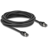 DeLOCK Câble réseau RJ-45 S/FTP Cat.8.1 Noir, 5 mètres