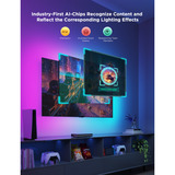 Govee AI Sync Box 2, Bande LED Noir, Wi-Fi 2,4 GHz, Bluetooth, pour téléviseurs de 75 à 85 pouces