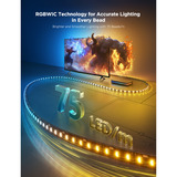 Govee AI Sync Box 2, Bande LED Noir, Wi-Fi 2,4 GHz, Bluetooth, pour téléviseurs de 75 à 85 pouces