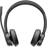 HP Poly Voyager 4320 UC on-ear headset casque  Noir, Bluetooth, USB-A, ANC, dock de charge