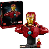 LEGO Marvel - Buste Iron Man MK4, Jouets de construction 76327
