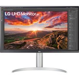 LG 27UP85NP-W 27" 4K Ultra HD Moniteur Argent, 2x HDMI, DisplayPort, USB-C 3.2, 2x USB-A 3.2