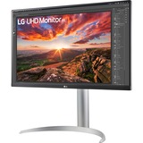 LG 27UP85NP-W 27" 4K Ultra HD Moniteur Argent, 2x HDMI, DisplayPort, USB-C 3.2, 2x USB-A 3.2