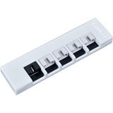 Lian Li Rotational Shift 1200G + Hub alimentation modulaire 1200 watt Blanc, 1x 12V-2x6, 4x PCIe, Hub 4x connecteurs USB