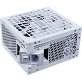 Lian Li Rotational Shift 1200G + Hub alimentation modulaire 1200 watt Blanc, 1x 12V-2x6, 4x PCIe, Hub 4x connecteurs USB