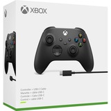 Microsoft Xbox Wireless Controller, Manette de jeu Noir, PC, Xbox One, Xbox Series S|X