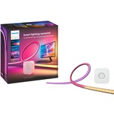 Philips Hue Play gradient lightstrip pour PC, Bande LED Noir/Blanc, 2000-6500K, RGB et blanc