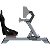 Res-Tech Smart Cockpit + GT Seat, Simulateur de course Noir/gris, Profilé aluminium