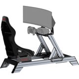 Res-Tech Smart Cockpit + GT Seat, Simulateur de course Noir/gris, Profilé aluminium