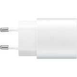 Samsung 25W Fast Charger USB-C, Chargeur Blanc, avec câble