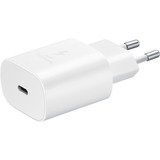 Samsung 25W Fast Charger USB-C, Chargeur Blanc, avec câble