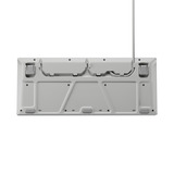 SteelSeries Apex 3 TKL RGB clavier gaming Blanc, Layout US (QWERTY), SteelSeries Whisper-Quiet, 80 % (TKL)