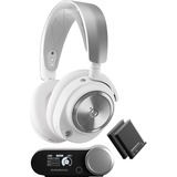 SteelSeries Arctis Nova Pro Wireless P casque gaming over-ear Blanc, Bluetooth, PC, PlayStation 4, PlayStation 5, Nintendo Switch
