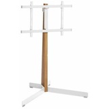 Vogels COMFORT TVS 3695 Support de sol pour TV Bois/Blanc, 40-77"