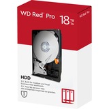 WD Red Pro, 18 To, Disque dur WD181KFGX, SATA 600, 24/7, AF