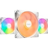 be quiet! Light Wings LX 140mm PWM Triple Pack White, Ventilateur de boîtier Blanc, 4-Pin PWM, LED, 3 pièces