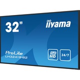 iiyama ProLite LH3241S-B2, Affichage public Noir, VGA, HDMI, LAN, USB, Audio 