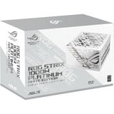 ASUS ROG STRIX Platinum White Edition alimentation modulaire 1000 watt Blanc, 1x 12V-2x6, 4x PCIe