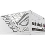 ASUS ROG STRIX Platinum White Edition alimentation modulaire 1000 watt Blanc, 1x 12V-2x6, 4x PCIe