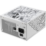 ASUS ROG -STRIX-1000P-GAMING-WHITE unité d'alimentation d'énergie 20+4 pin ATX ATX Blanc alimentation modulaire 1000 watt Blanc, 1x 12V-2x6, 4x PCIe, 1000 W, 100 - 240 V, Actif, 130 W, 1000 W, 130 W