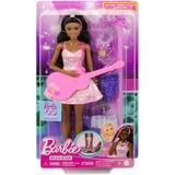 Barbie Carrière - Pop star avec scène mobile, Poupée 