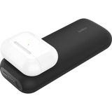 Belkin BoostCharge Pro - Chargeur sans fil rapide pour Apple Watch + 10 000mAh, Batterie portable Noir, MagSafe, USB-C