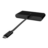 Belkin USB-C Multimedia, Adaptateur Noir, 0,15 mètres