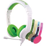 Buddyphones School+, Casque/Écouteur Blanc/Vert