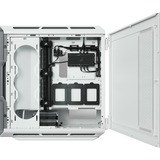 Corsair iCUE 5000T RGB boîtier midi tower Blanc | 4x USB-A | 1x USB-C | RGB | Window