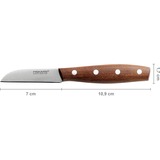 Fiskars Couteau d'office Norr 7 cm Marron/en acier inoxydable