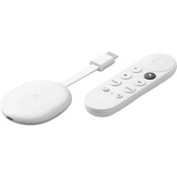 Google Chromecast avec Google TV, Boxe de streaming Blanc, HDMI, WLAN, Bluetooth