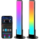 Govee H6056 RGBICWW WiFi + Bluetooth Flow Plus Barres lumineuses, Éclairage d'ambiance pour écrans jusqu'à 45 pouces