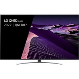 LG 55QNED876QB 55" Ultra HD qned-tv Argent, 4x HDMI, USB, Optique, CI+, Bluetooth, LAN, WLAN, HDR, Dolby Vision