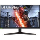 LG UltraGear 27GN800P-B 27" Gaming Moniteur Noir/Rouge, 2x HDMI, 1x DisplayPort