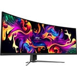 MSI MPG 491CQP QD-OLED 49" Moniteur UltraWide gaming incurvé Noir, 1x DisplayPort, 2x HDMI, 1x USB-C, 2x USB-A, 144 Hz