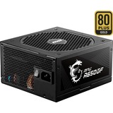 MSI MPG A650GF 650W alimentation Noir, 650 W, 100 - 240 V, 47 - 63 Hz, 10 A, 5 A, Actif