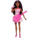 Mattel Barbie Carrière - Pop star avec scène mobile, Poupée 