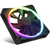 NZXT F120 RGB ventilateurs de boîtier Noir, 3 pièces, 120 x 120 x 26 mm, contrôleur inclus