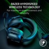 Razer BlackShark V2 HyperSpeed, Casque gaming Noir, Bluetooth, PlayStation 4, Xbox One, Nintendo Switch