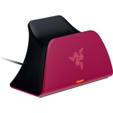 Razer RC21-01900300-R3M1 Accessoire de manette de jeux Socle de chargement, Station de recharge Rouge/Noir, Socle de chargement, PlayStation 5, Rouge, USB, USB Type-C vers USB Type-A, Type A
