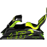 Res-Tech CK GT 02 0R RTE GT COCKPIT RED MATT, Simulateur de course Noir/néon vert