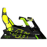Res-Tech CK GT 02 0R RTE GT COCKPIT RED MATT, Simulateur de course Noir/néon vert